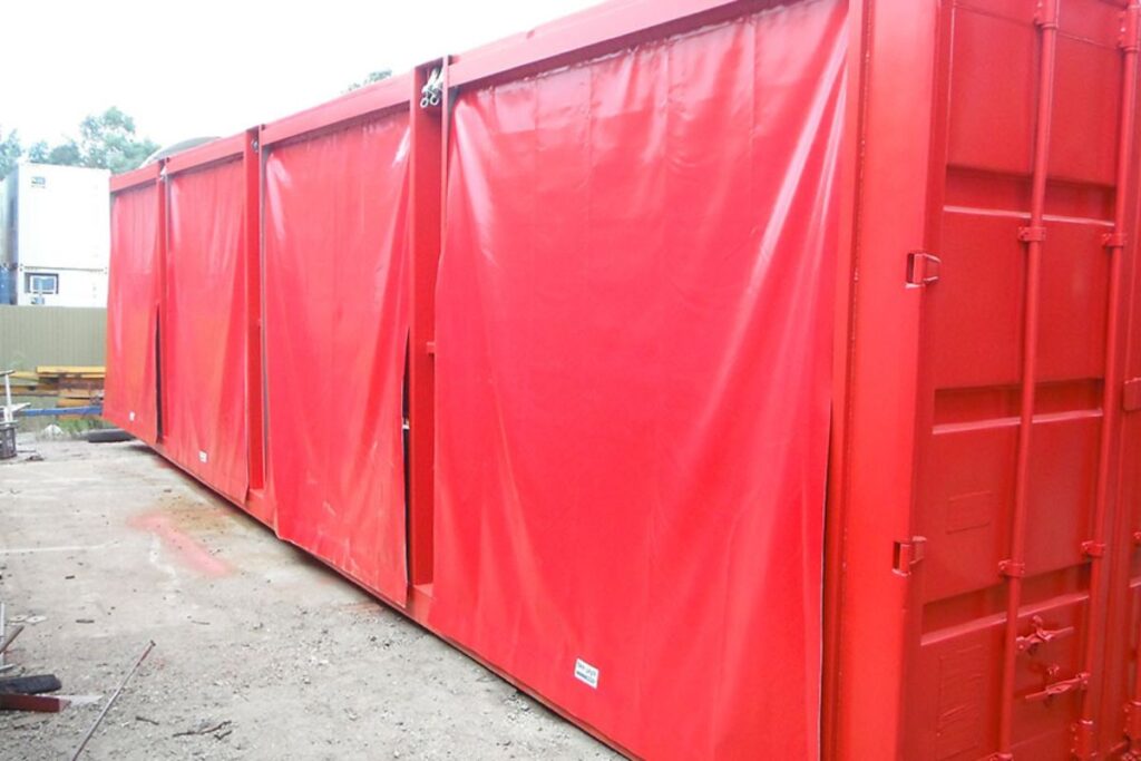 Bee Jays truck PVC tarp for protecting cargo
