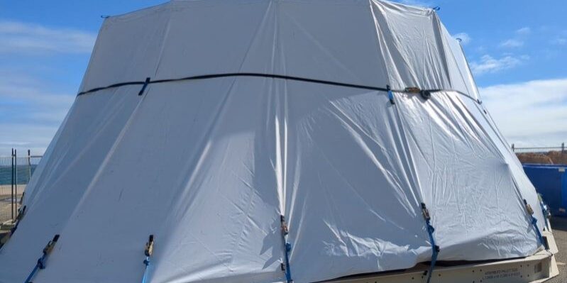 Custom tarps project for PSM Upstream