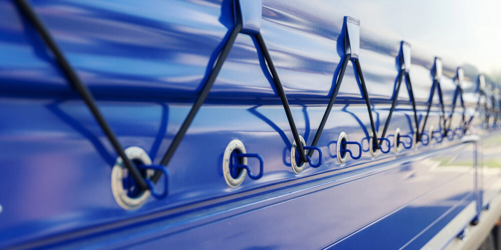 what are truck tarps made of​